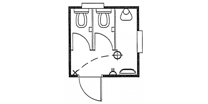 EMAC Modular toilet site 2.4x2.4