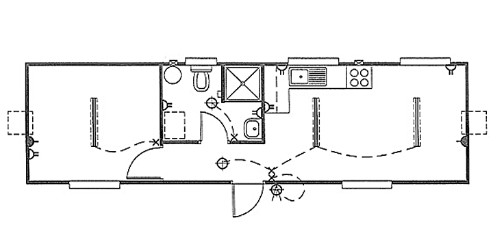 EMAC Modular living quarters 10.8x3