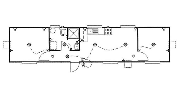 EMAC Modular living quarters 13.2x3